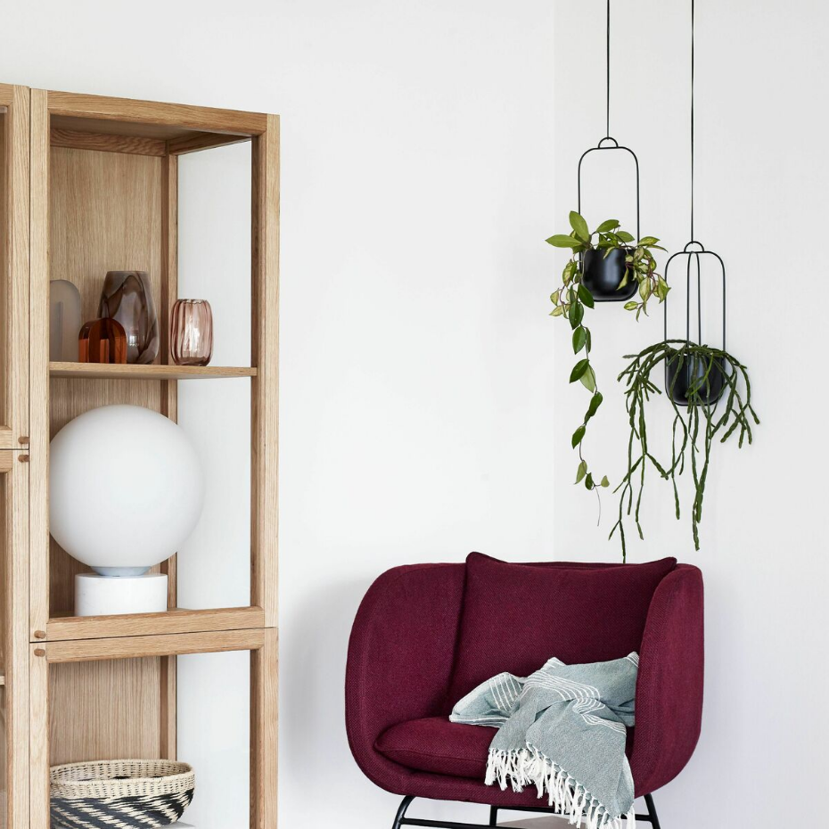 Lampe sur pied en verre et marbre SPHERE