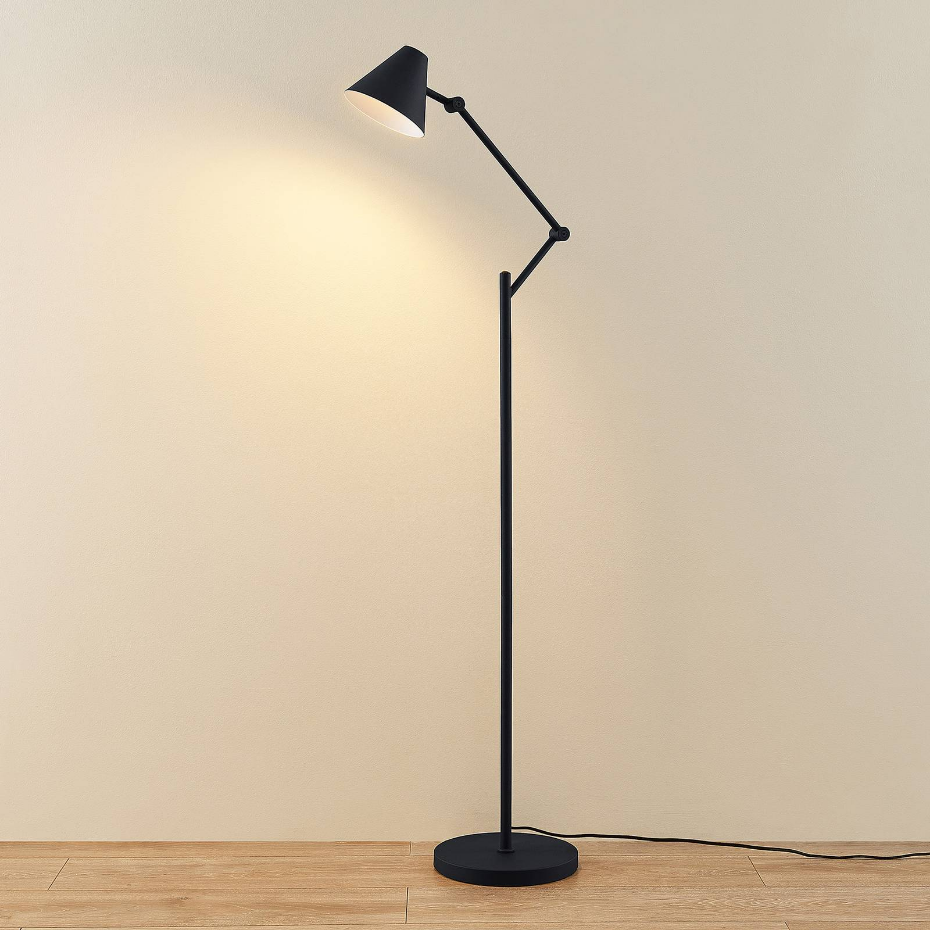 Lampadaire en métal moderne, Phina