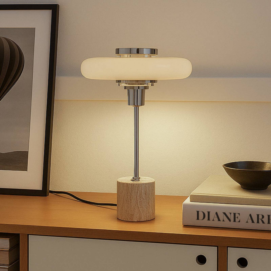 Lampe à poser en métal vintage, Branford
