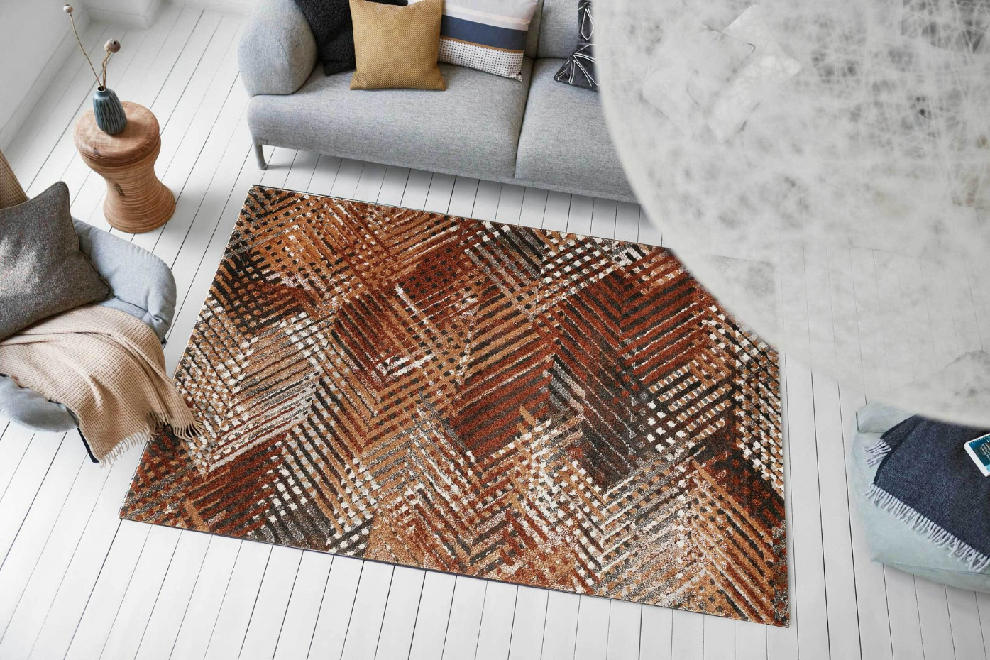 Tapis salon moderne ,  Vario