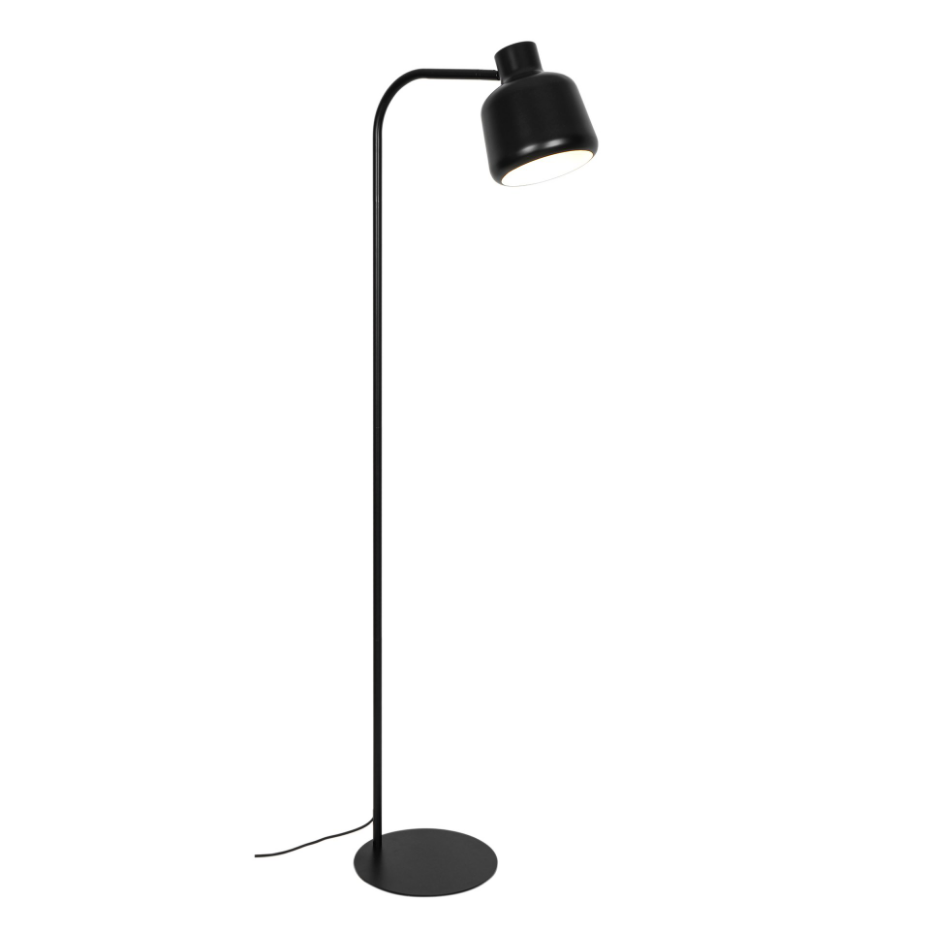 Lampadaire Louella  Métal Noir ,  H. 162 - IP20 - E27 /  Nordlux Intérieur