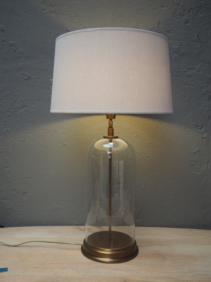 Lampe à poser en verre KAZAN