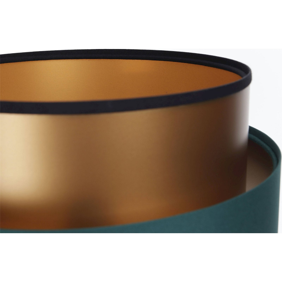 Lampe à poser en tissu rond Duo ellegant