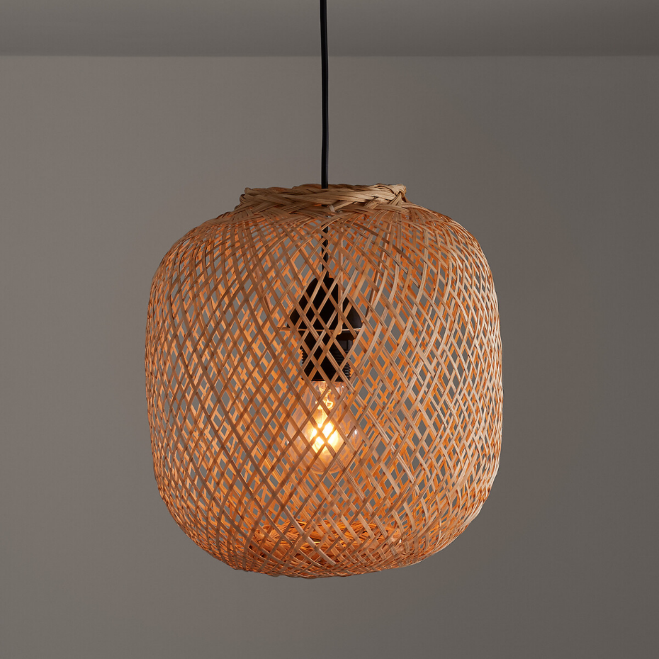 Suspension en bambou Ø33 cm, Ezia
