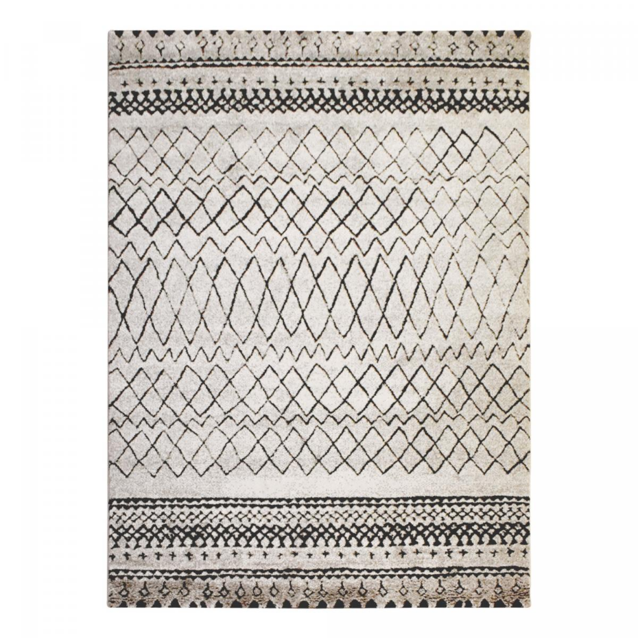 Tapis berbère tissé motifs tribaux LYN8  MABAL