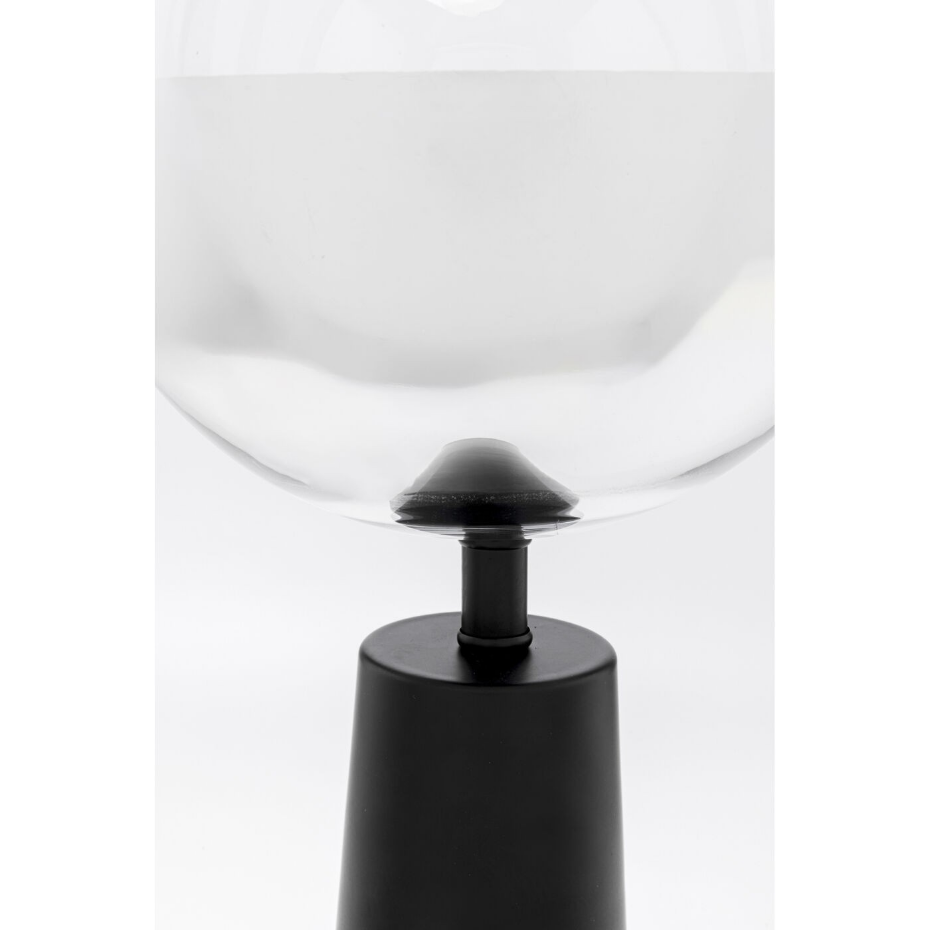 Lampe en acier et verre, DISCO BALL