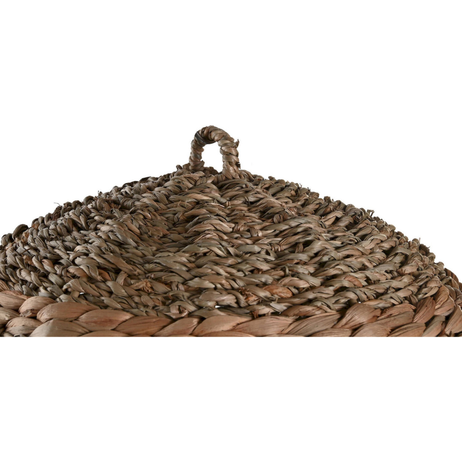 Suspension en fibre naturelle forme organique Boho