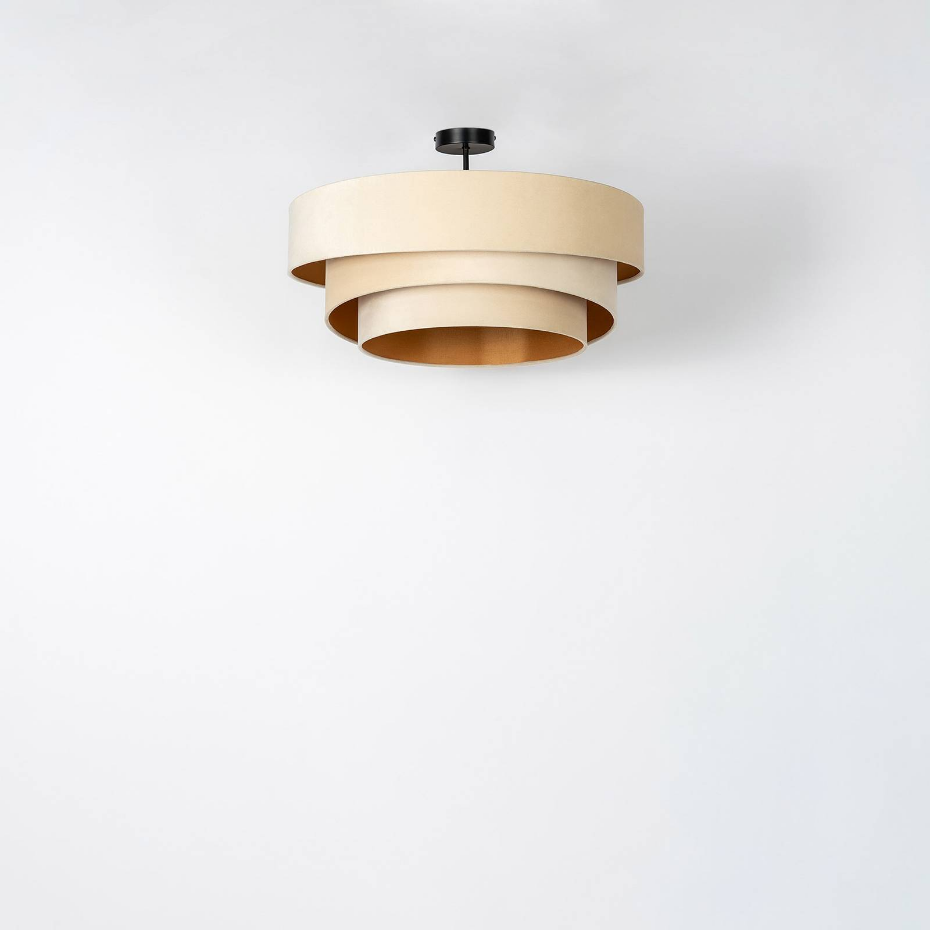 Plafonnier en textile moderne, Jusari