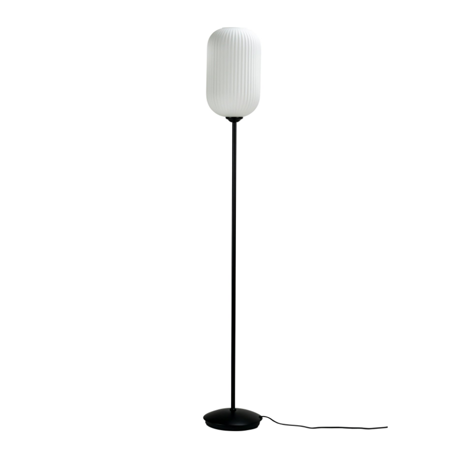 Lampadaire en noir métal RIFLET