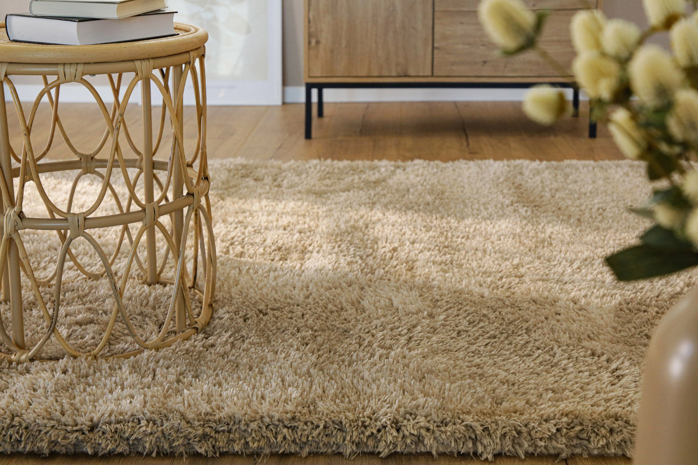 Tapis salon 100% de matière recyclée ,  YOGI