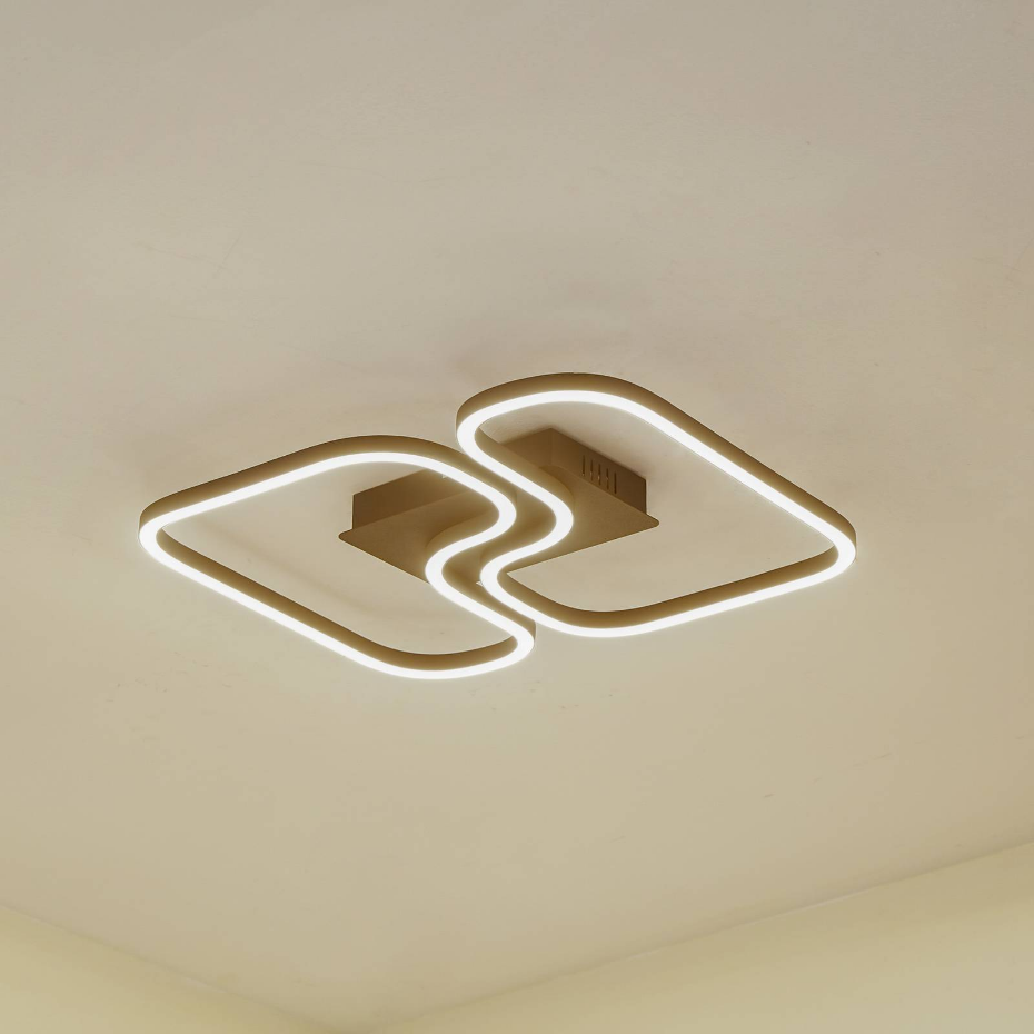 Plafonnier en aluminium moderneLED, Amiya