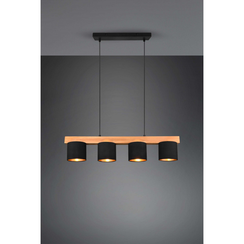 Suspension en bois classique, D.12 , CAMERON
