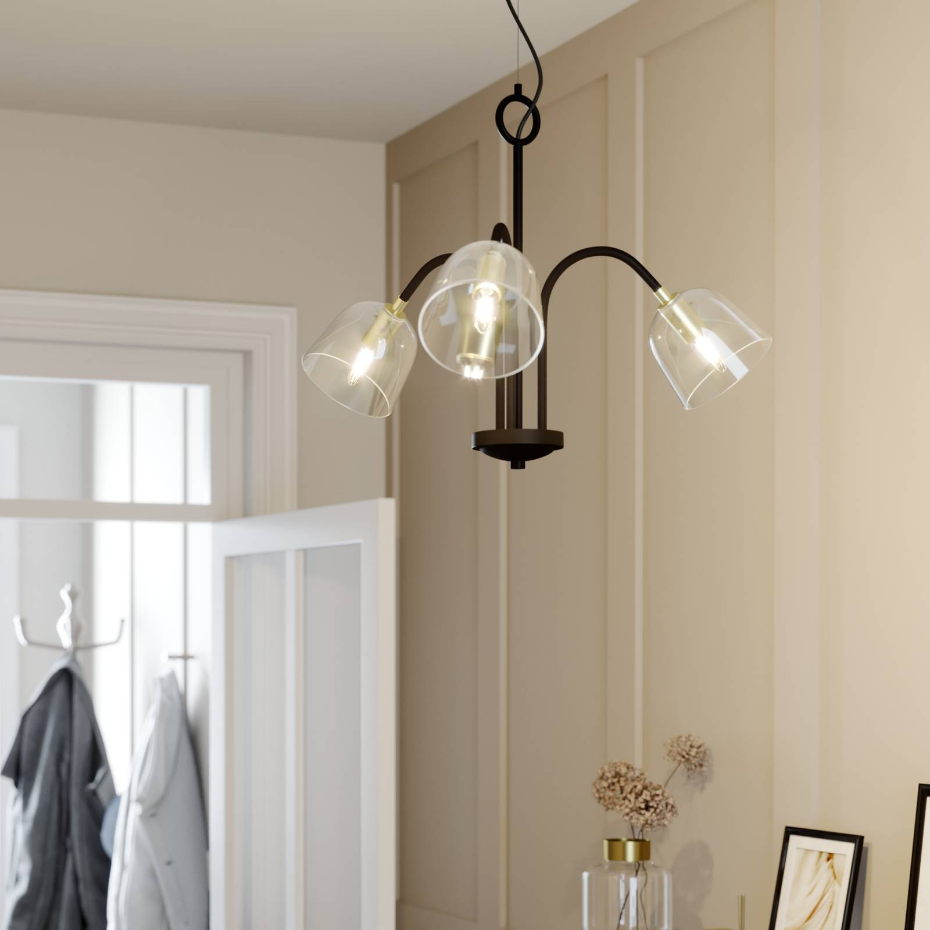 Suspension en verre vintage, Anjita