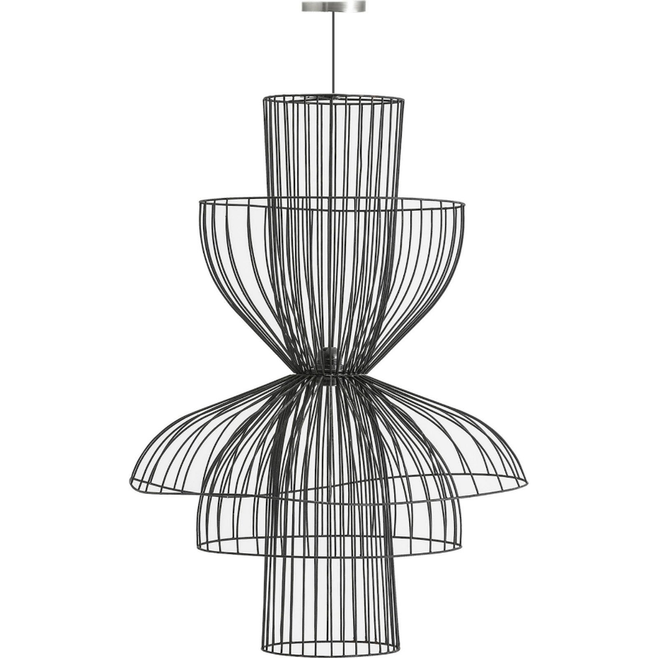 Lustre suspension en métal Sealza