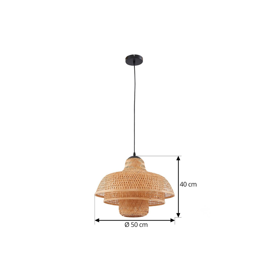 Suspension en bambou traditionnelle, Rasmina