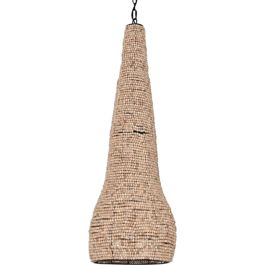 Suspension en bois forme organique Balines