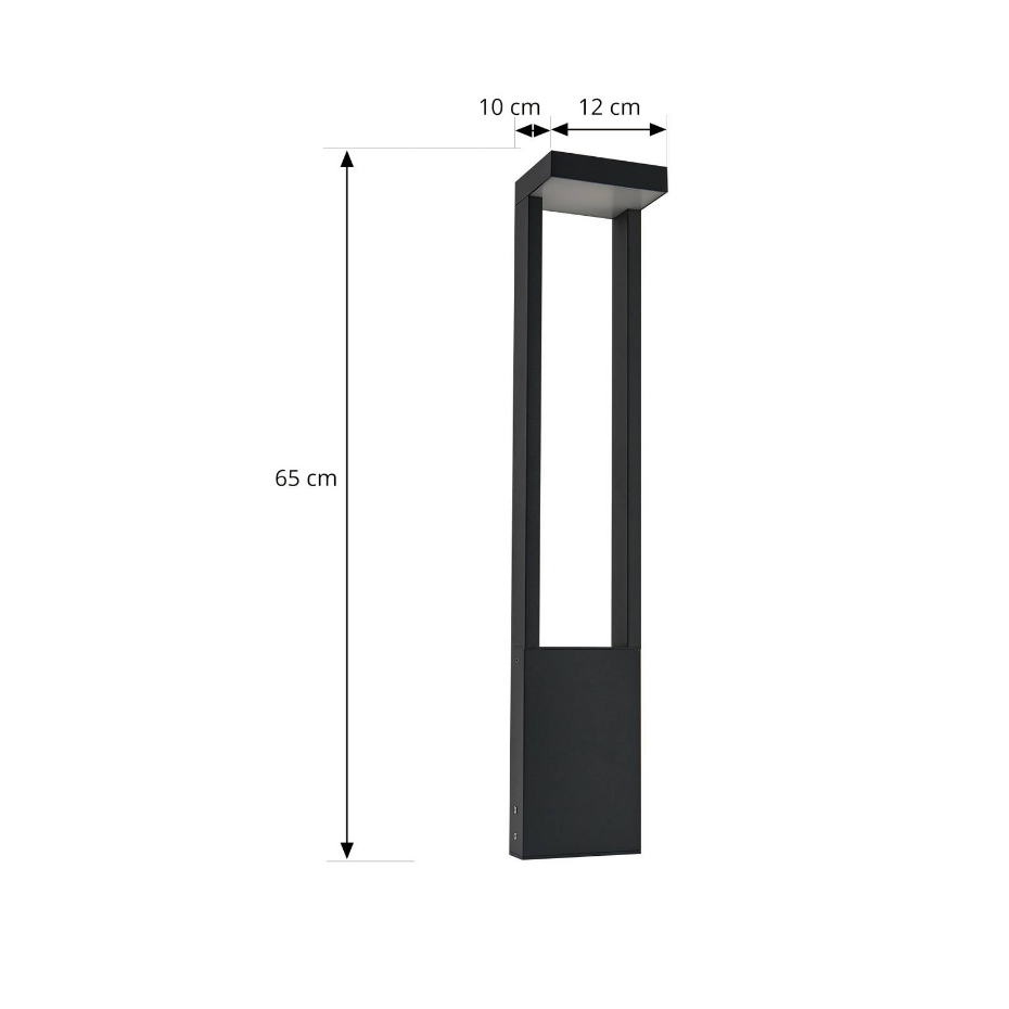 Luminaire extérieur en aluminium moderneLED