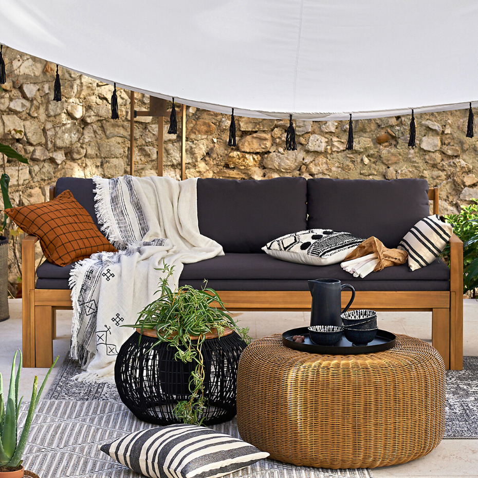 Canapé de jardin extensible, Aliza