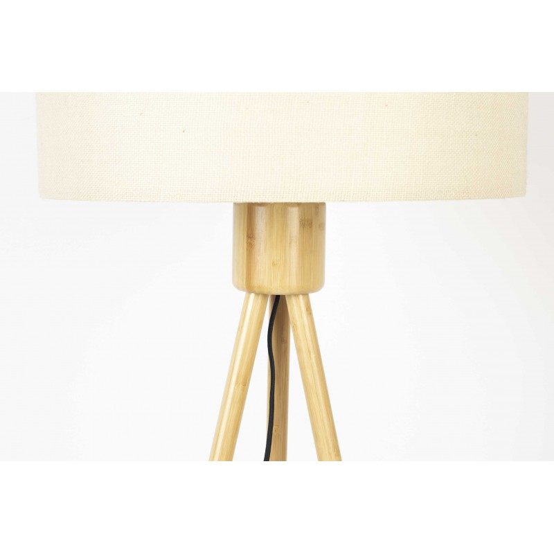 Lampadaire design en bois scandinave, LIN