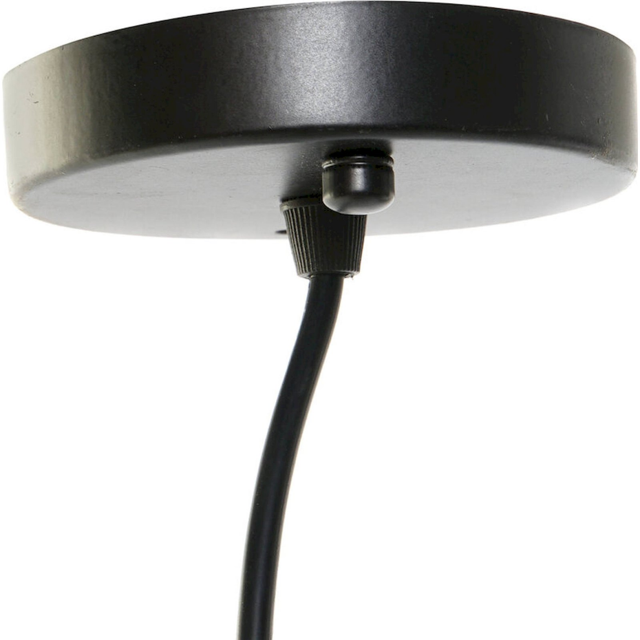 Suspension en rotin rond Urban