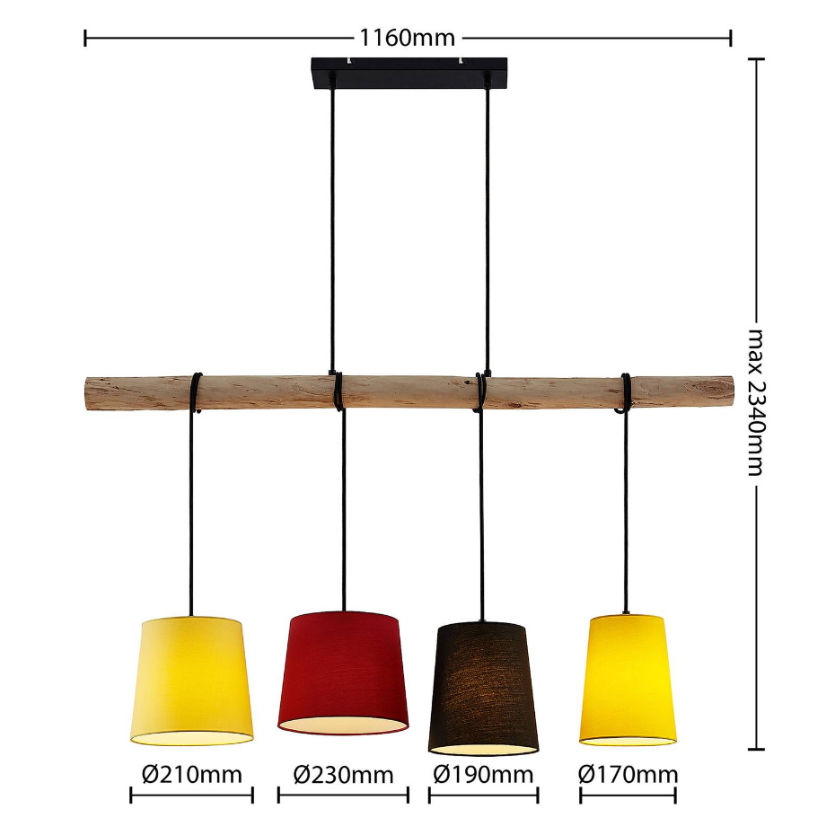 Suspension en textile scandinave, Hinai