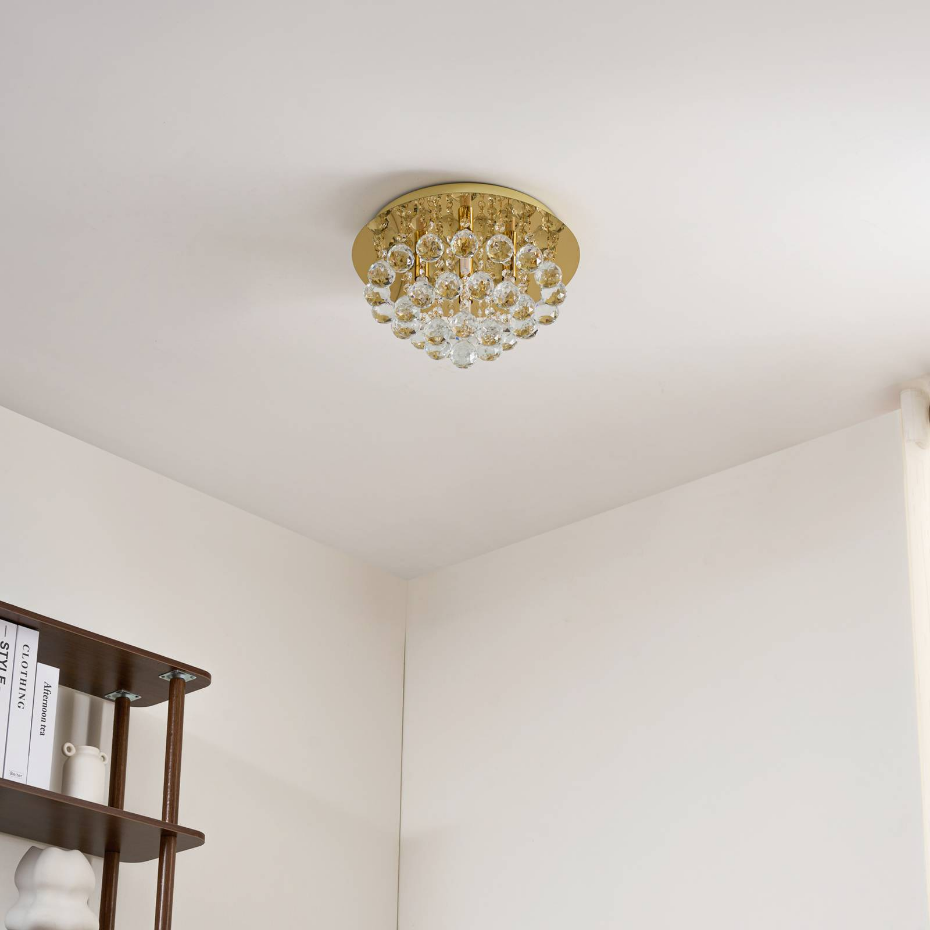 Plafonnier en cristal design, Gillion