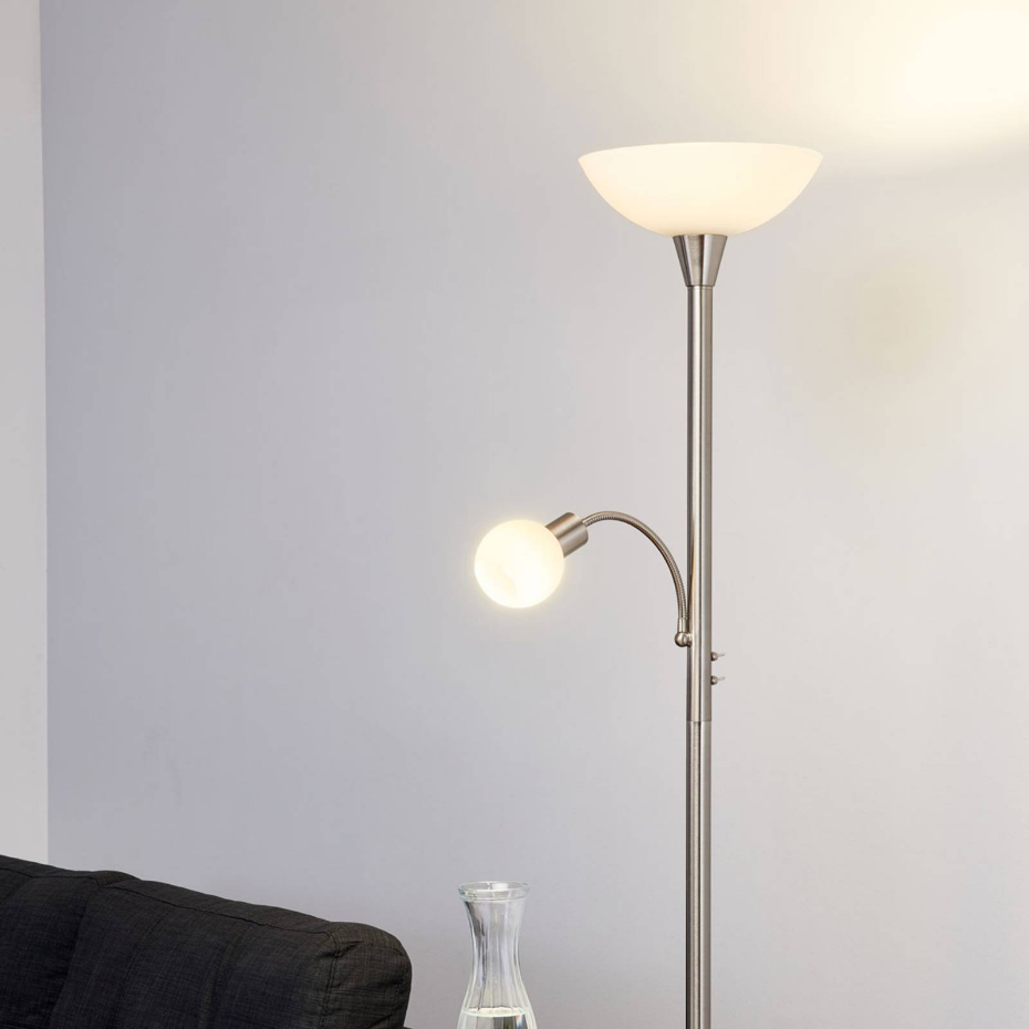 Lampadaire en métal moderne, Elaina