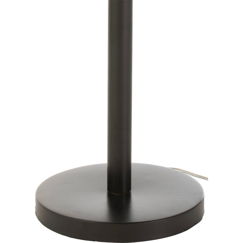 Lampe de table en métal forme feuille