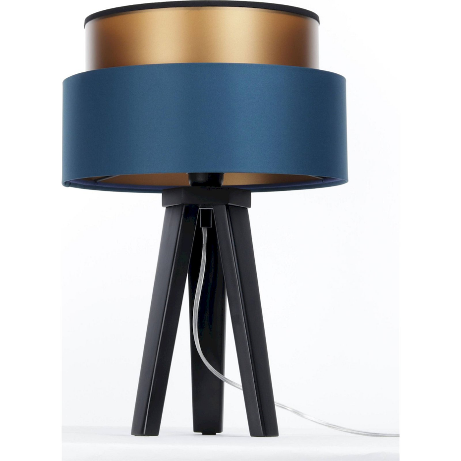 Lampe à poser ronde en PVC Duo ellegant