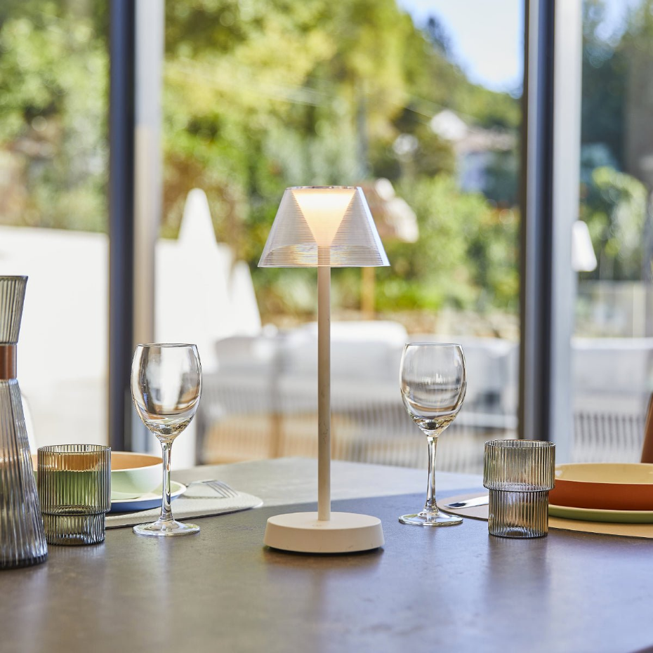 2 Lampes de table sans fil BEVERLY H34CM