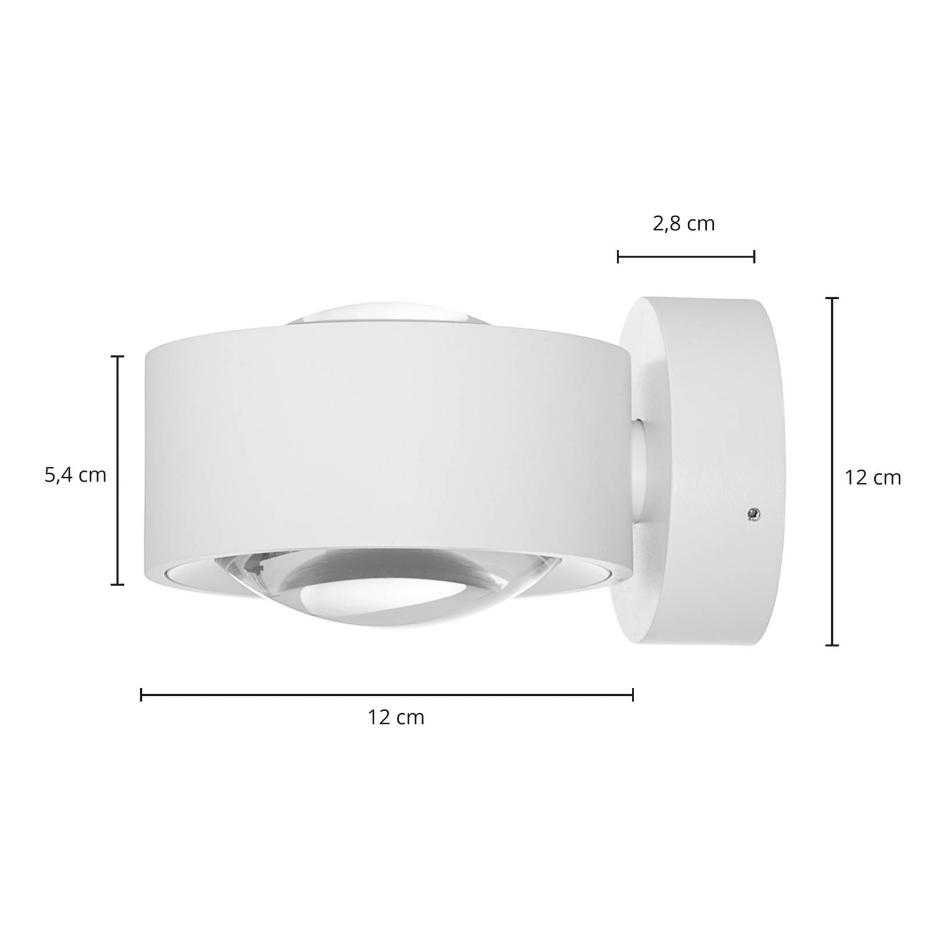 Applique en aluminium moderneLED, Rotari