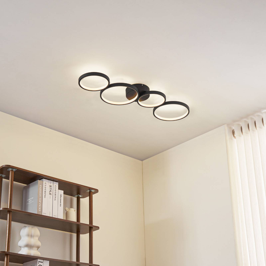 Plafonnier en aluminium moderneLED