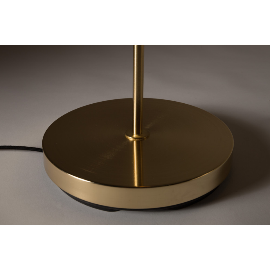 Lampadaire design métal finitions dorées- ECLIPSE