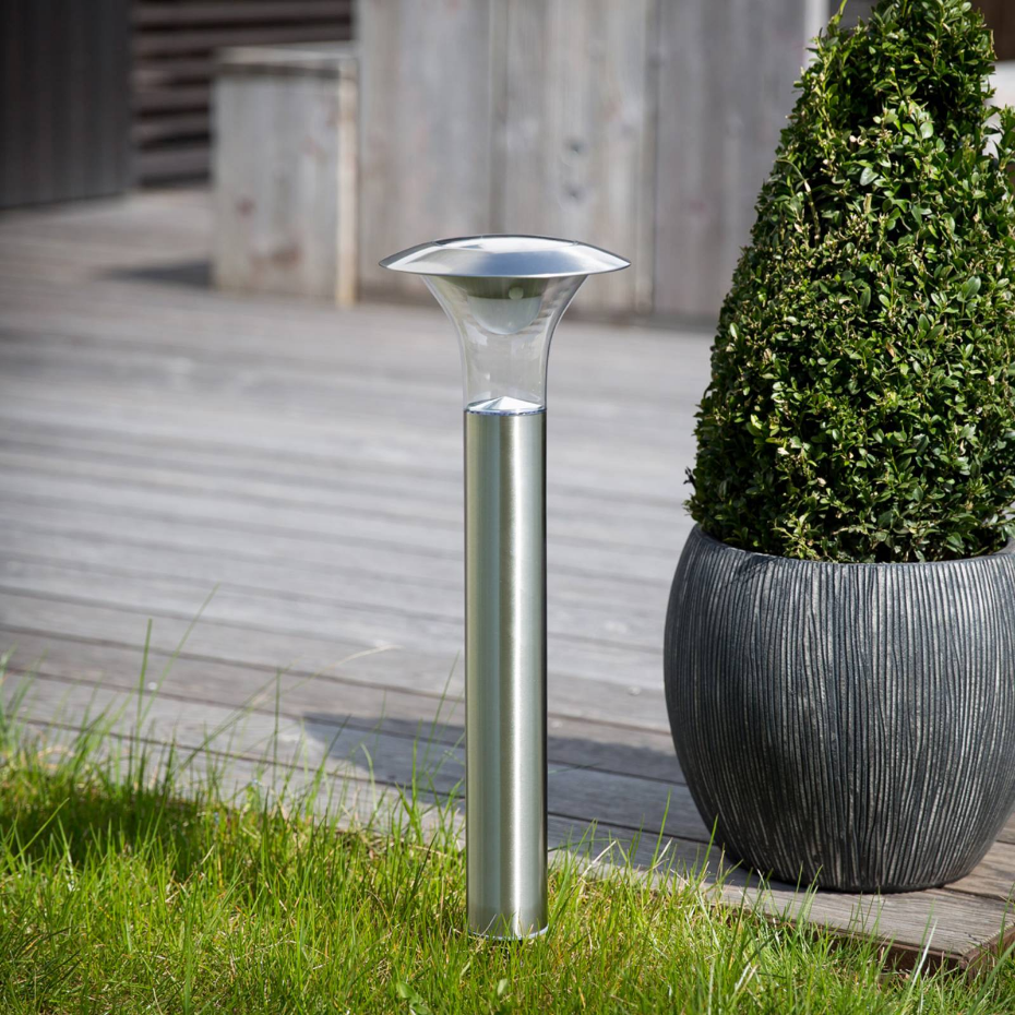 Lampe solaire en inox moderneLED, Jolin