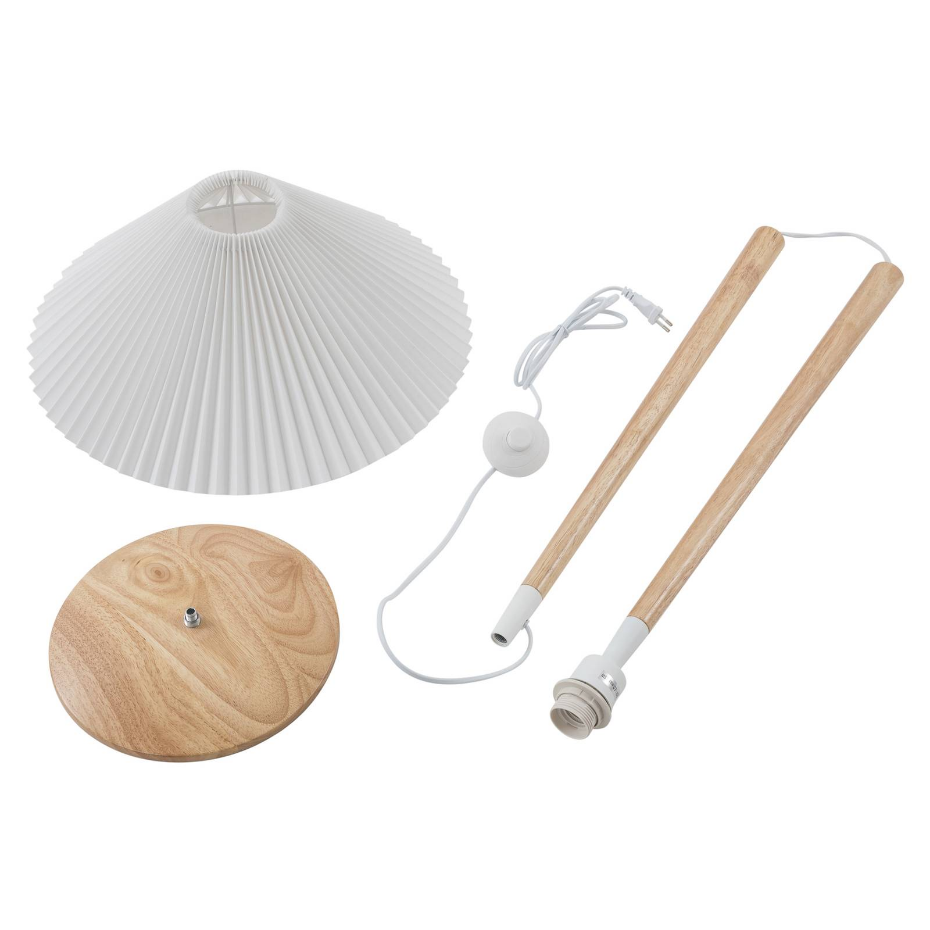 Lampadaire en bois scandinave, Ellorin