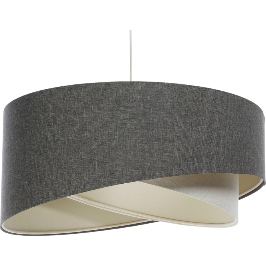 Suspension en lin rond Boho