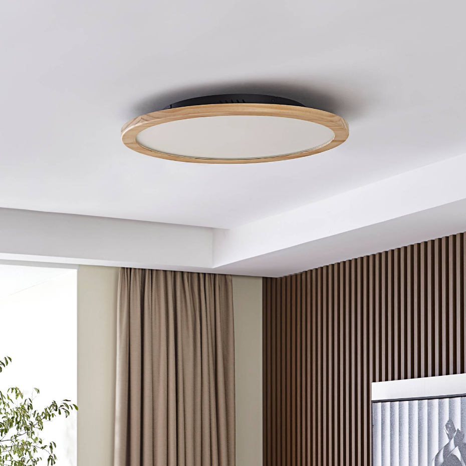 Plafonnier en bois traditionnelLED, Joren