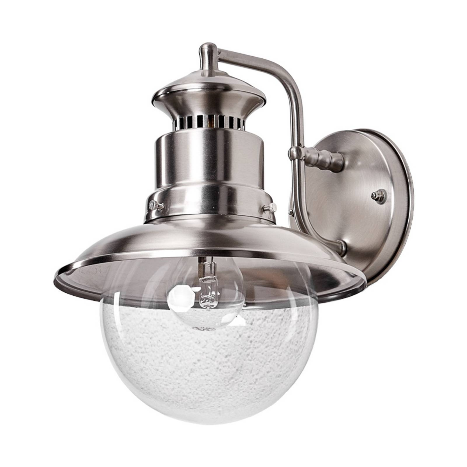 Applique extérieure en inox moderne