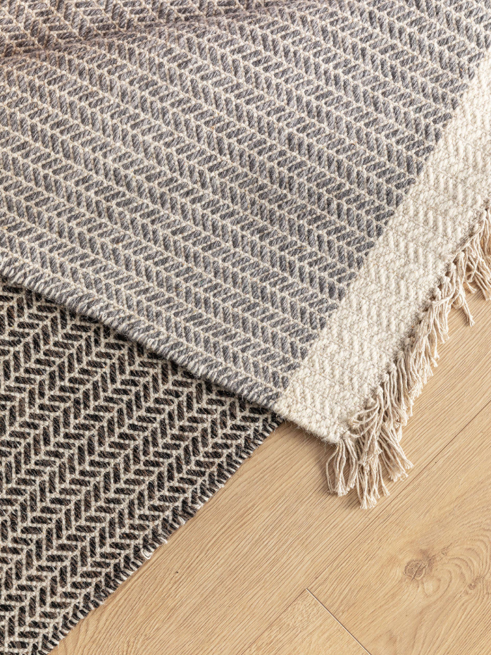 Tapis de laine tissé main KIM