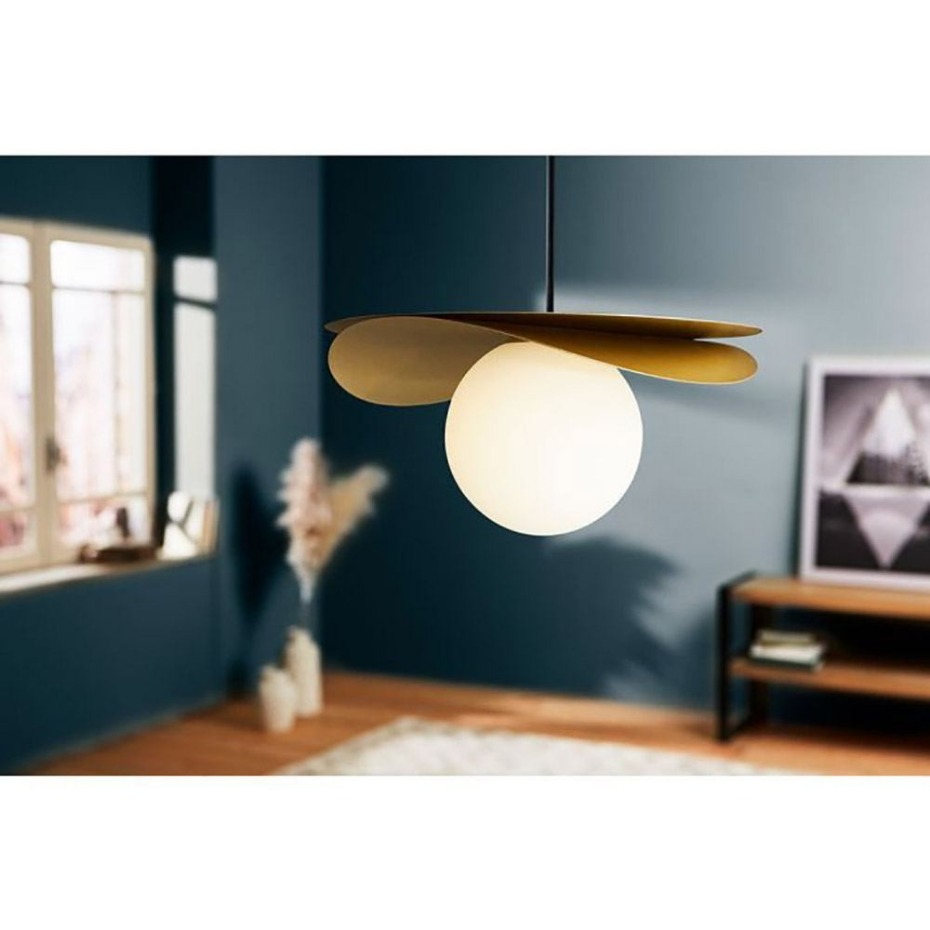 Suspension métal verre Demoiselle D22