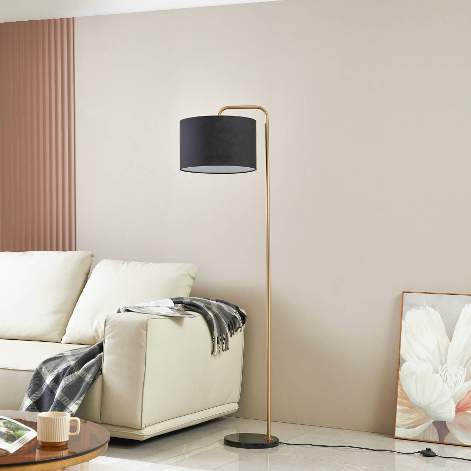 Lampadaire en textile moderne, Hillary