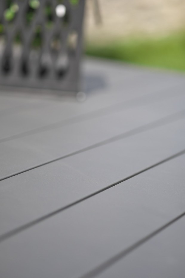 Ensemble repas de jardin en aluminium MIAMI