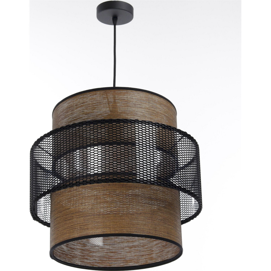 Suspension extérieure en tissu et rotin Doblo