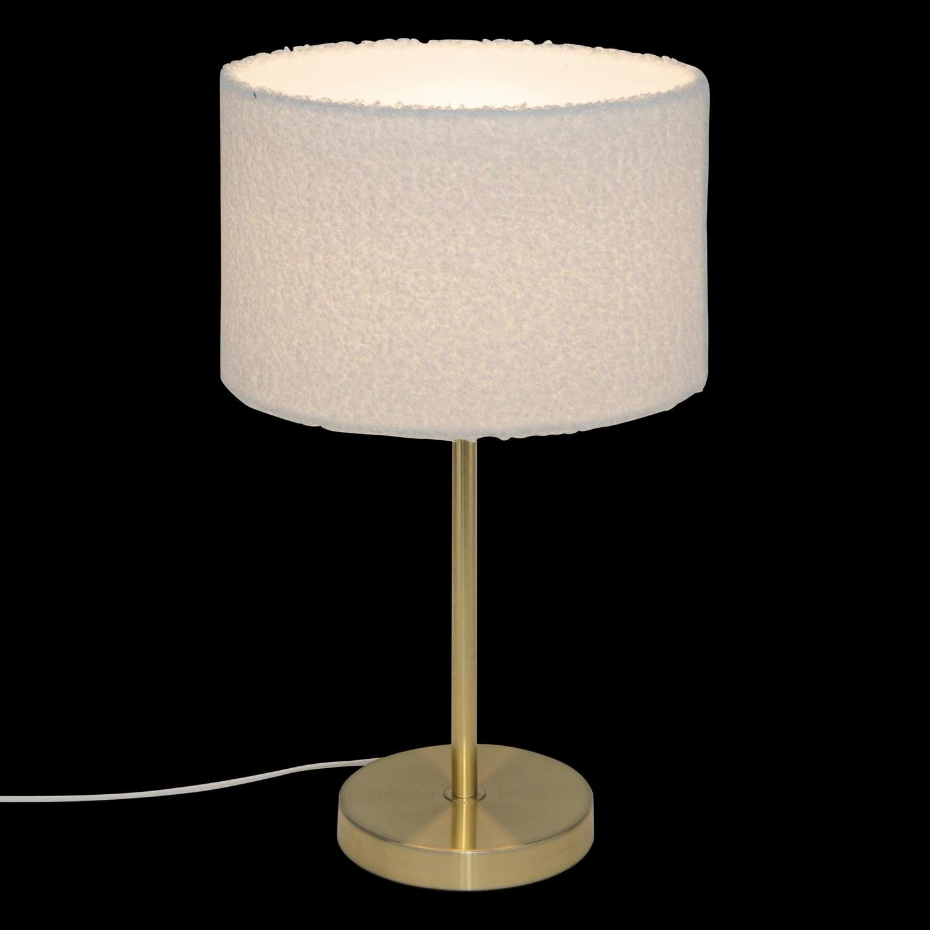 Lampe droite en bouclette