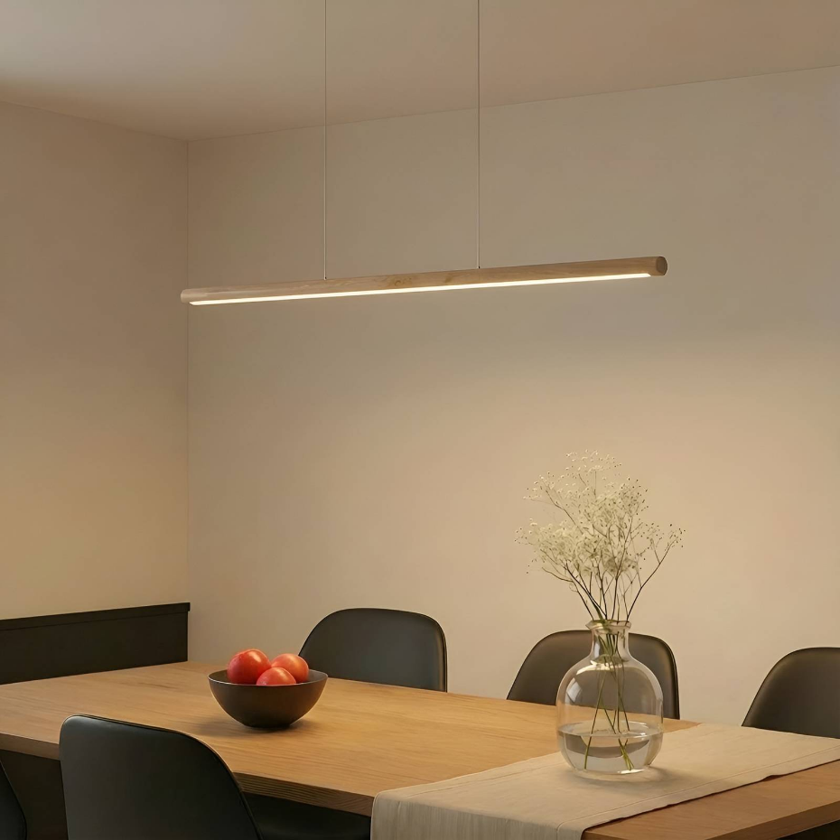 Suspension en bois moderneLED, Maruta