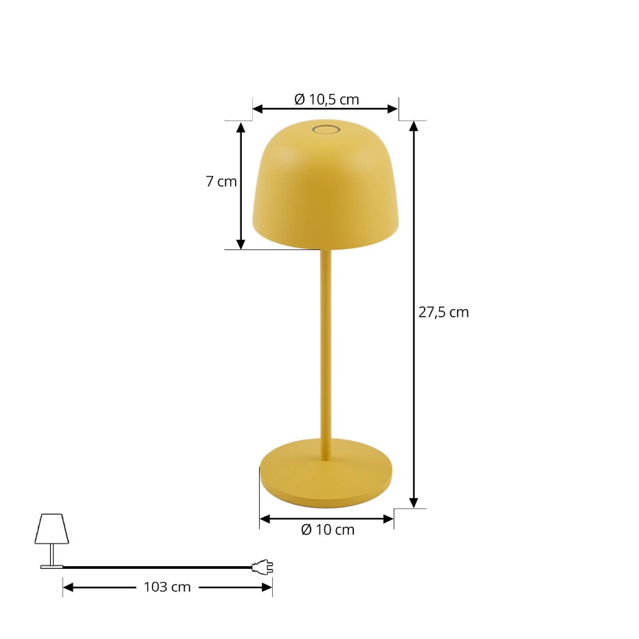 Luminaire de terrasse en aluminium moderneLED