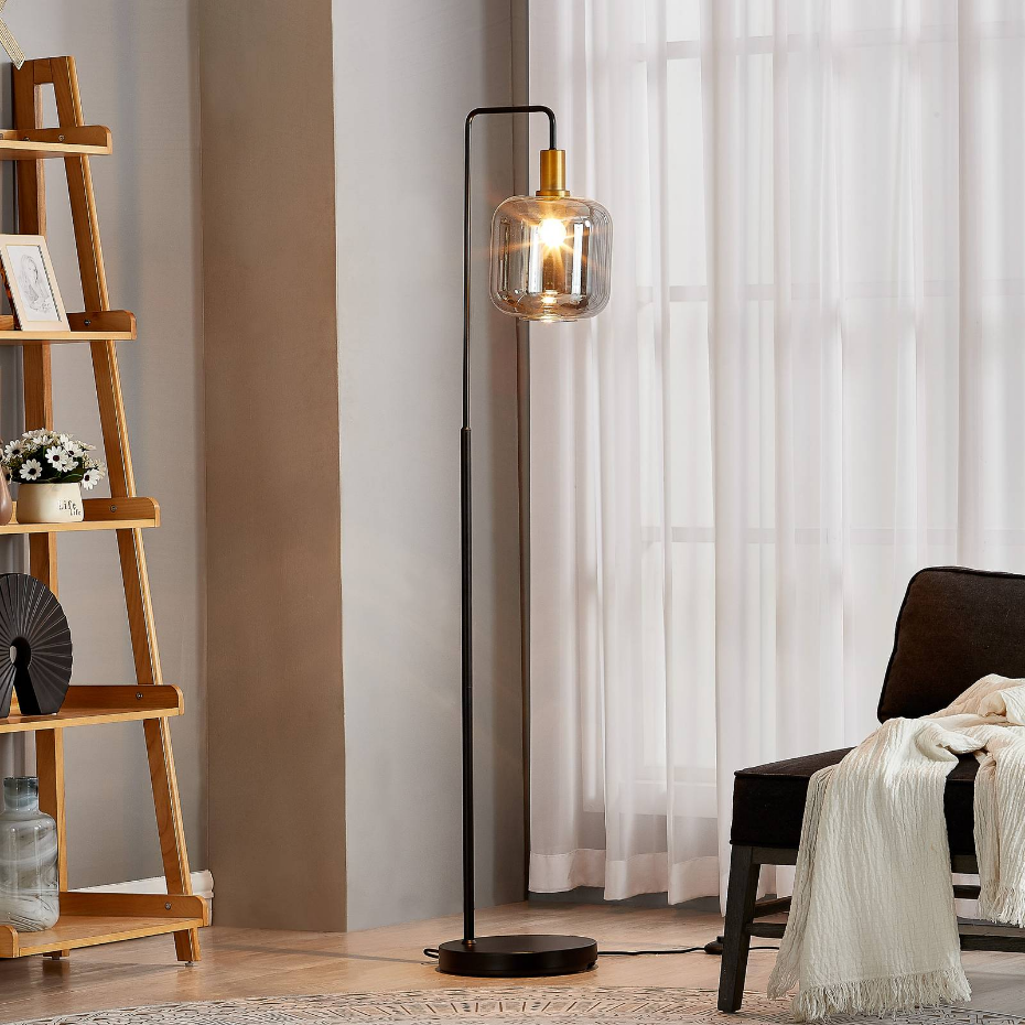 Lampadaire en métal moderne, Nimbora