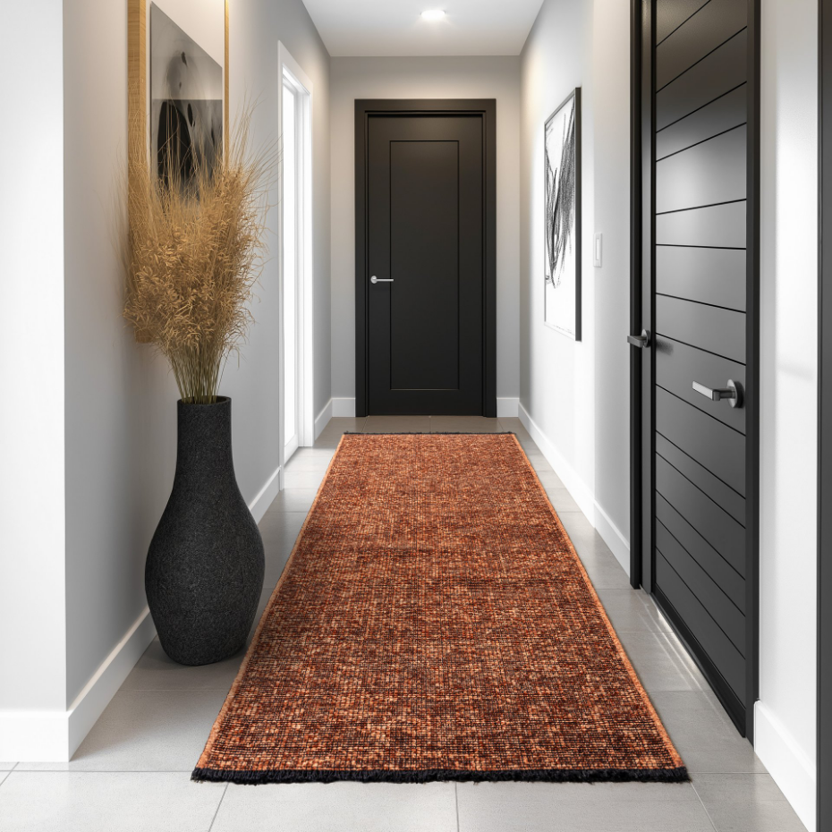 Tapis en coton à poils ras MIRA