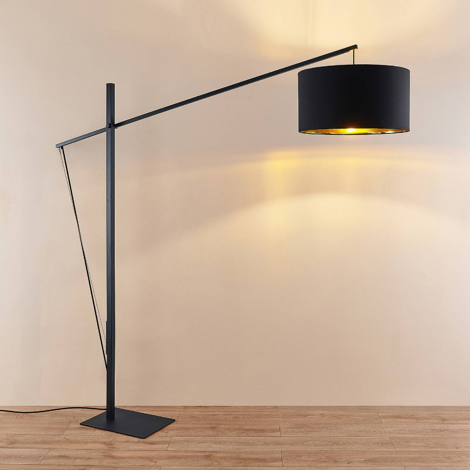 Lampadaire en métal moderne, Mossa