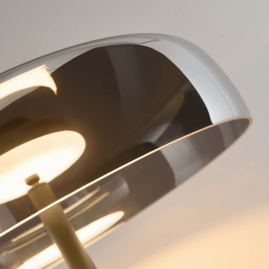 Suspension LED verre disque design - RICCARDO